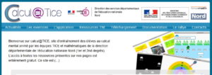 Calcul@tice : Des exercices en ligne pour découvrir, s'entraîner en mathématiques !